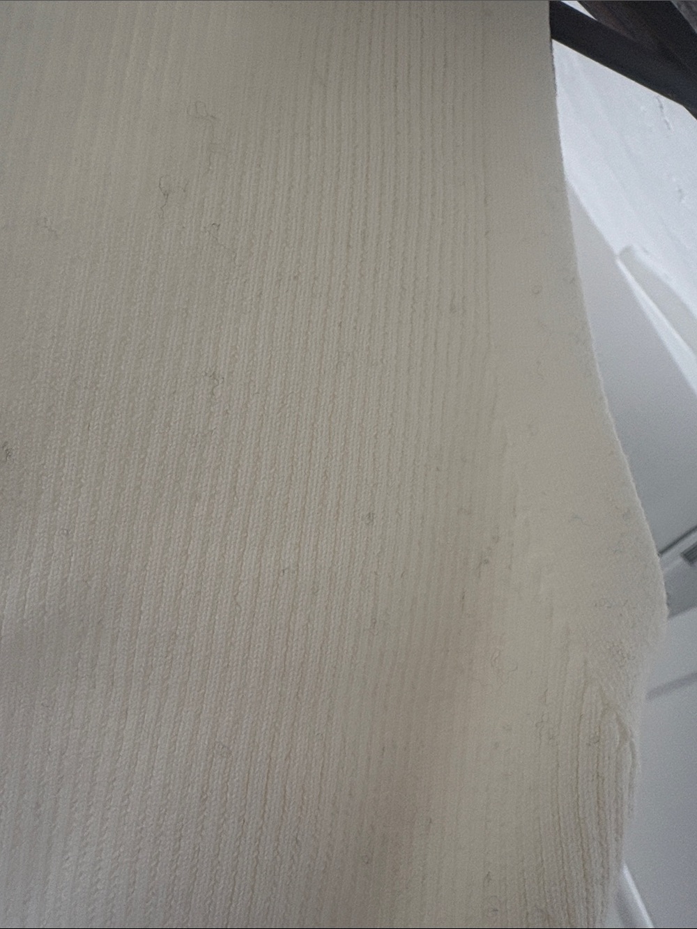 Reformation Cream Ribbed V-Neck Knit Tank - Picture 5 of 5